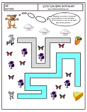 okul öncesi iki doğru arasından çizgi çizme çalışma sayfaları